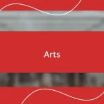 My Thoughts on Balancing Art and Life